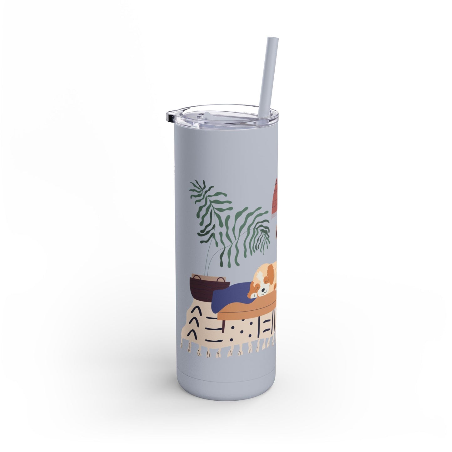 Cozy Pup Skinny Matte Tumbler