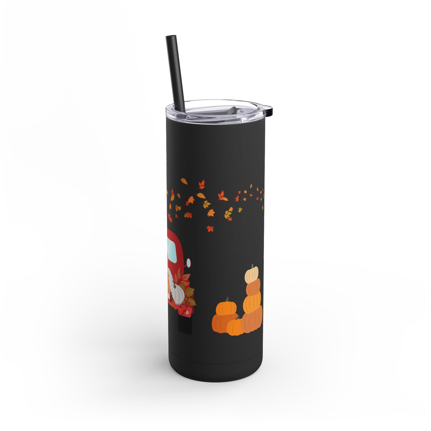 Pumpkin Season Skinny Matte Tumbler