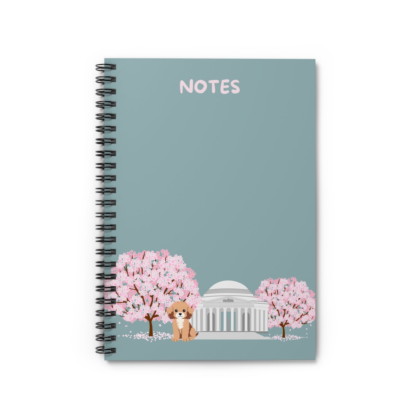 Doodle in D.C. Spiral Notebook