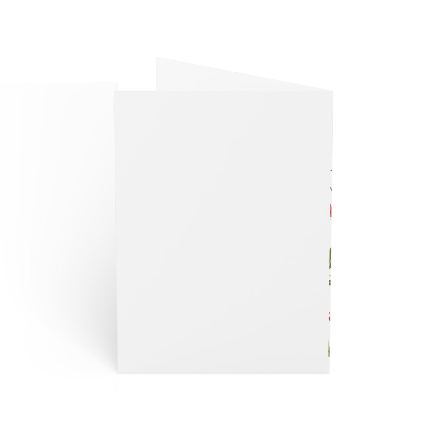 Wildflower Poodle Greeting Cards