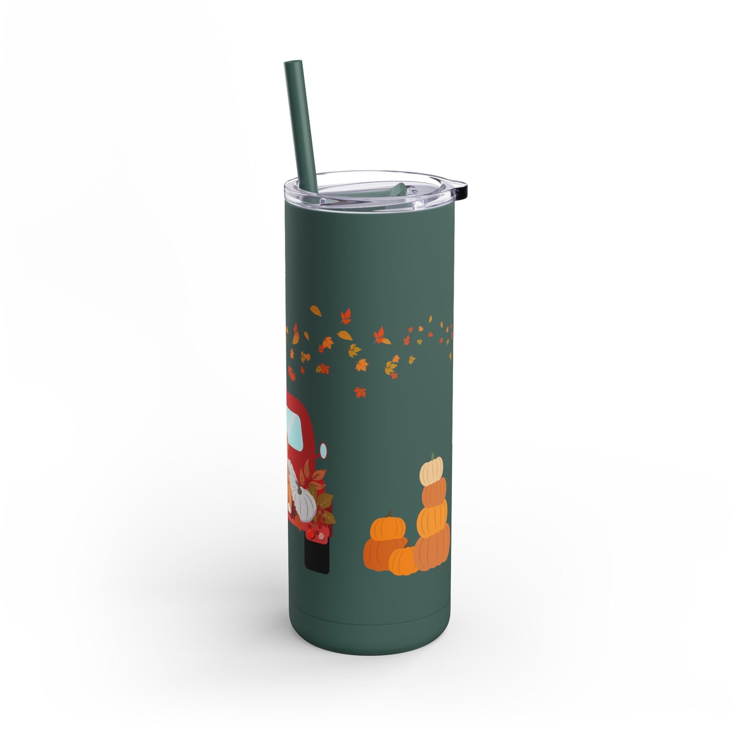 Pumpkin Season Skinny Matte Tumbler