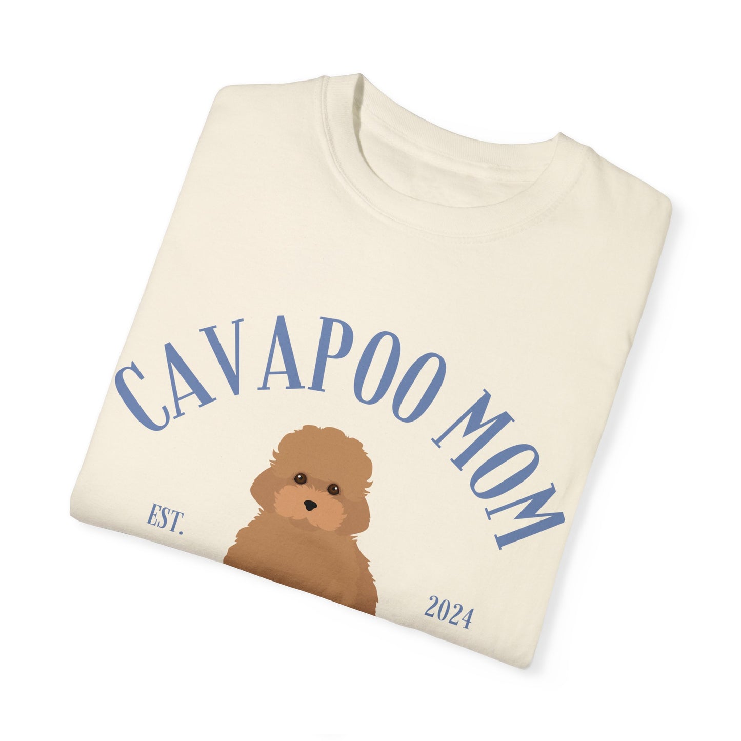 Cavapoo Mom Social Club - Comfort Colors T-Shirt (Oversized Fit)