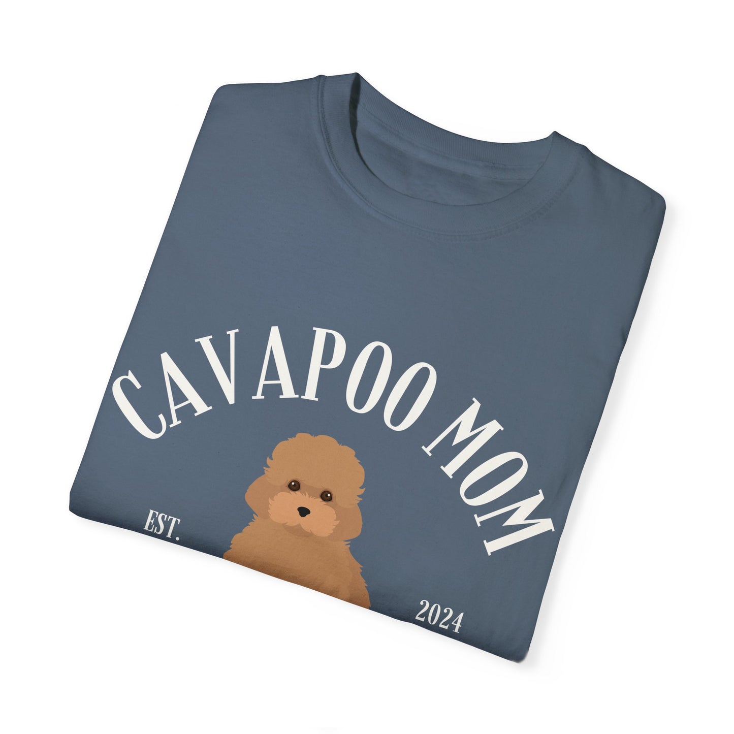 Cavapoo Mom Social Club - Comfort Colors T-Shirt (Oversized Fit)