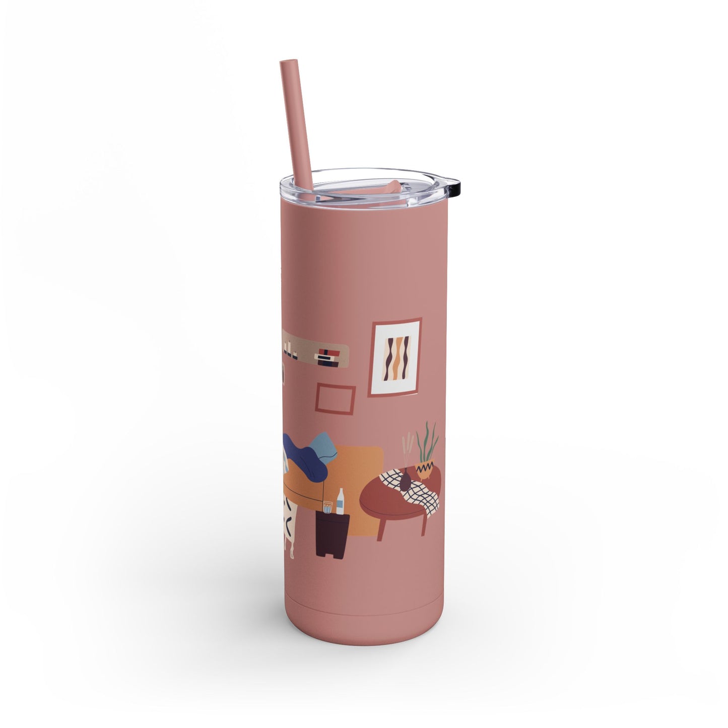 Cozy Pup Skinny Matte Tumbler