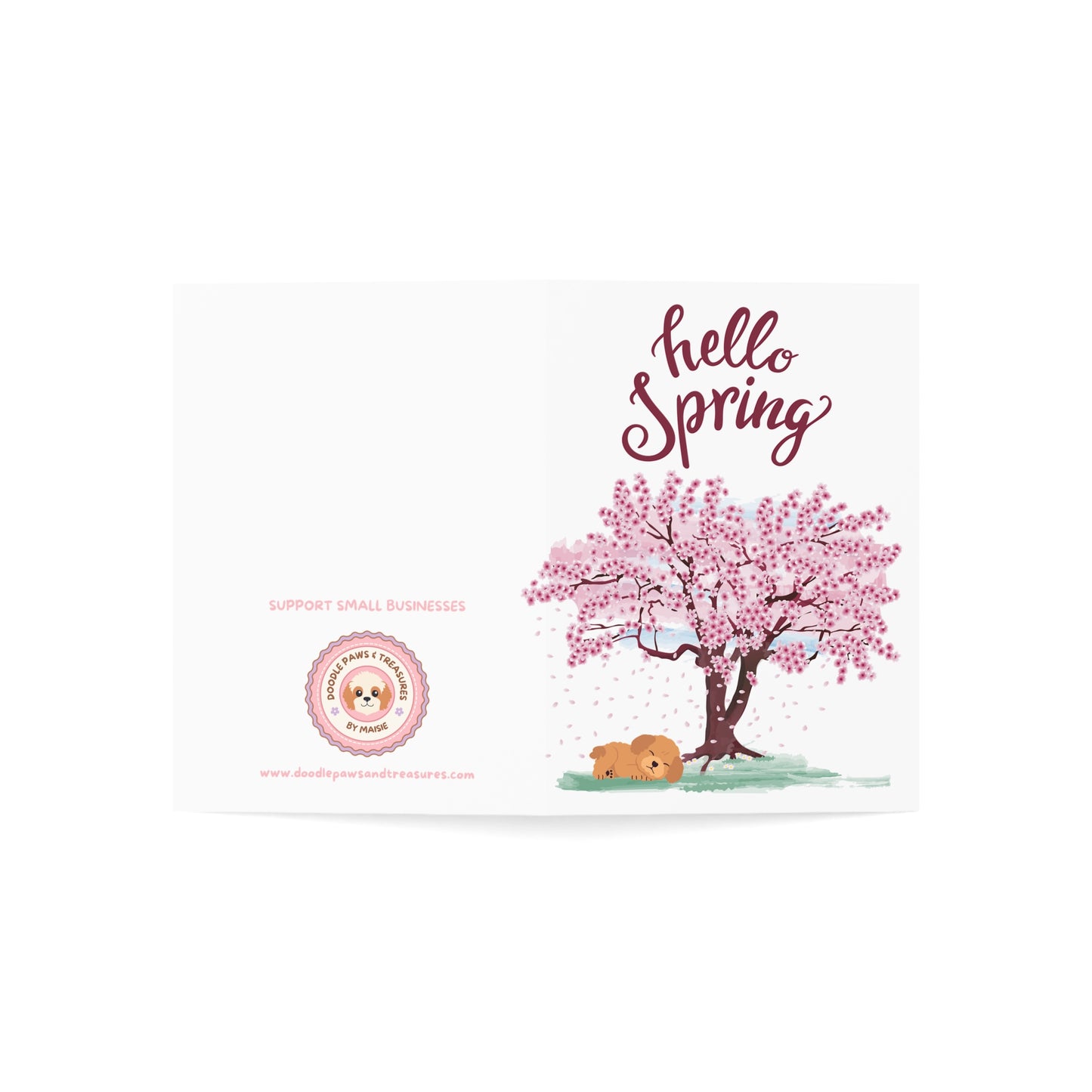 Hello Spring Greeting Cards