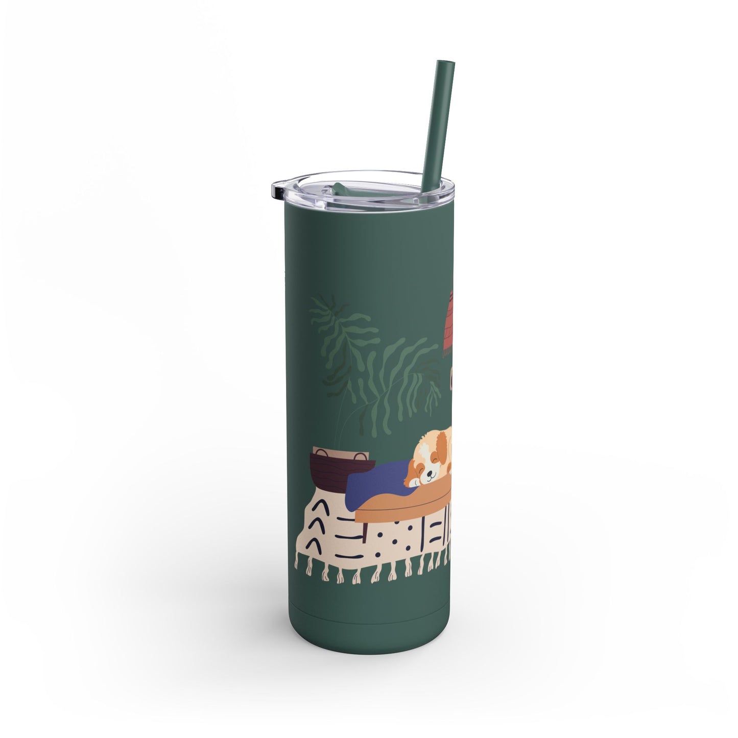 Cozy Pup Skinny Matte Tumbler