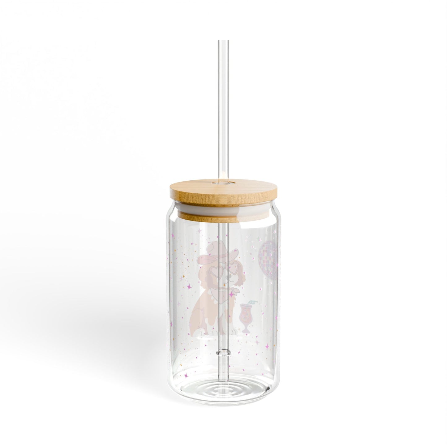 Let's Go Girls Sipper Glass