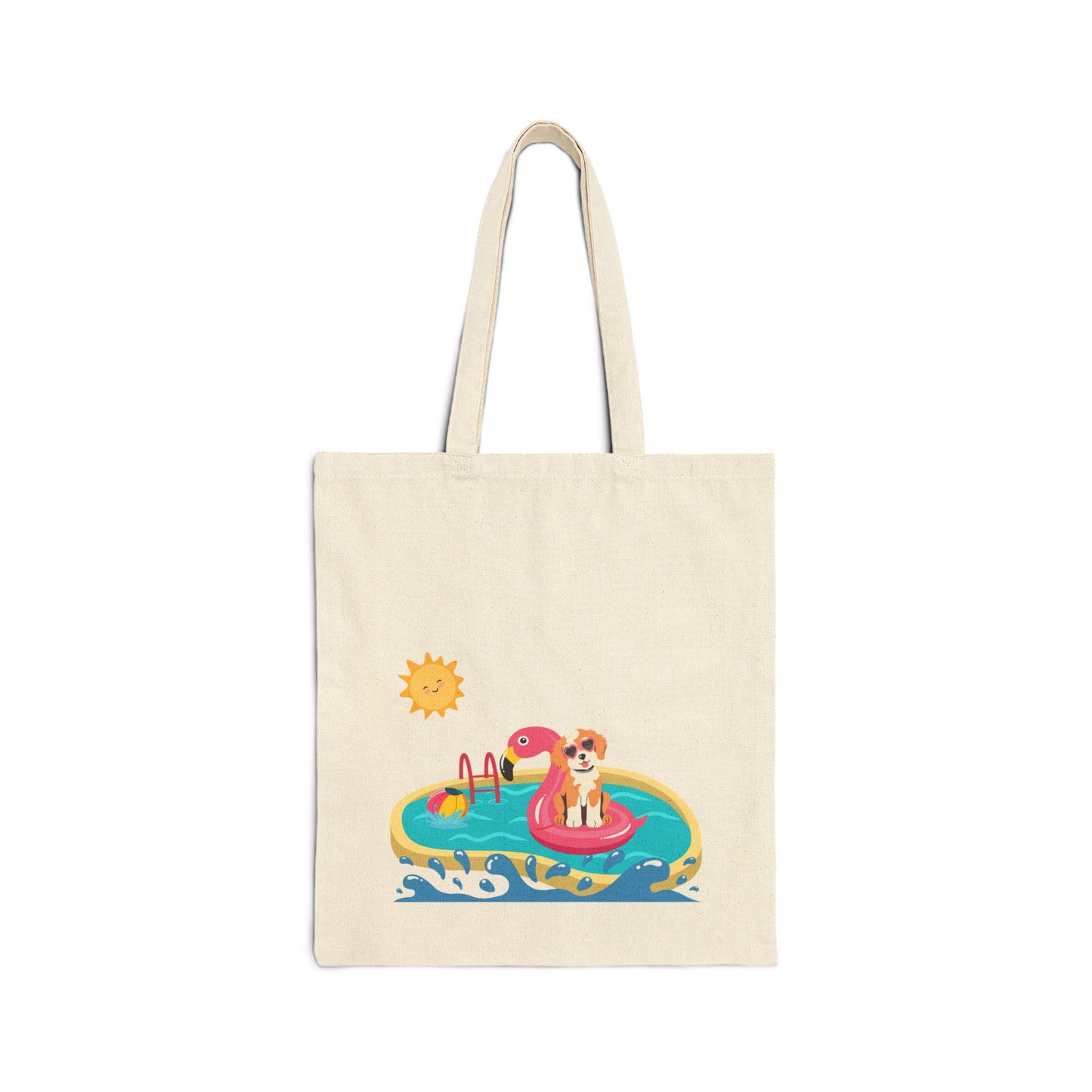 Doodle Day Canvas Tote Bag