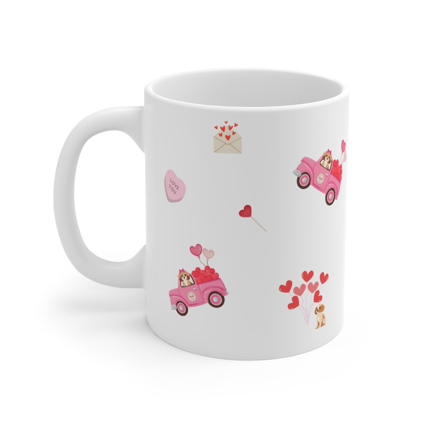 Doodle Be Mine Ceramic Mug