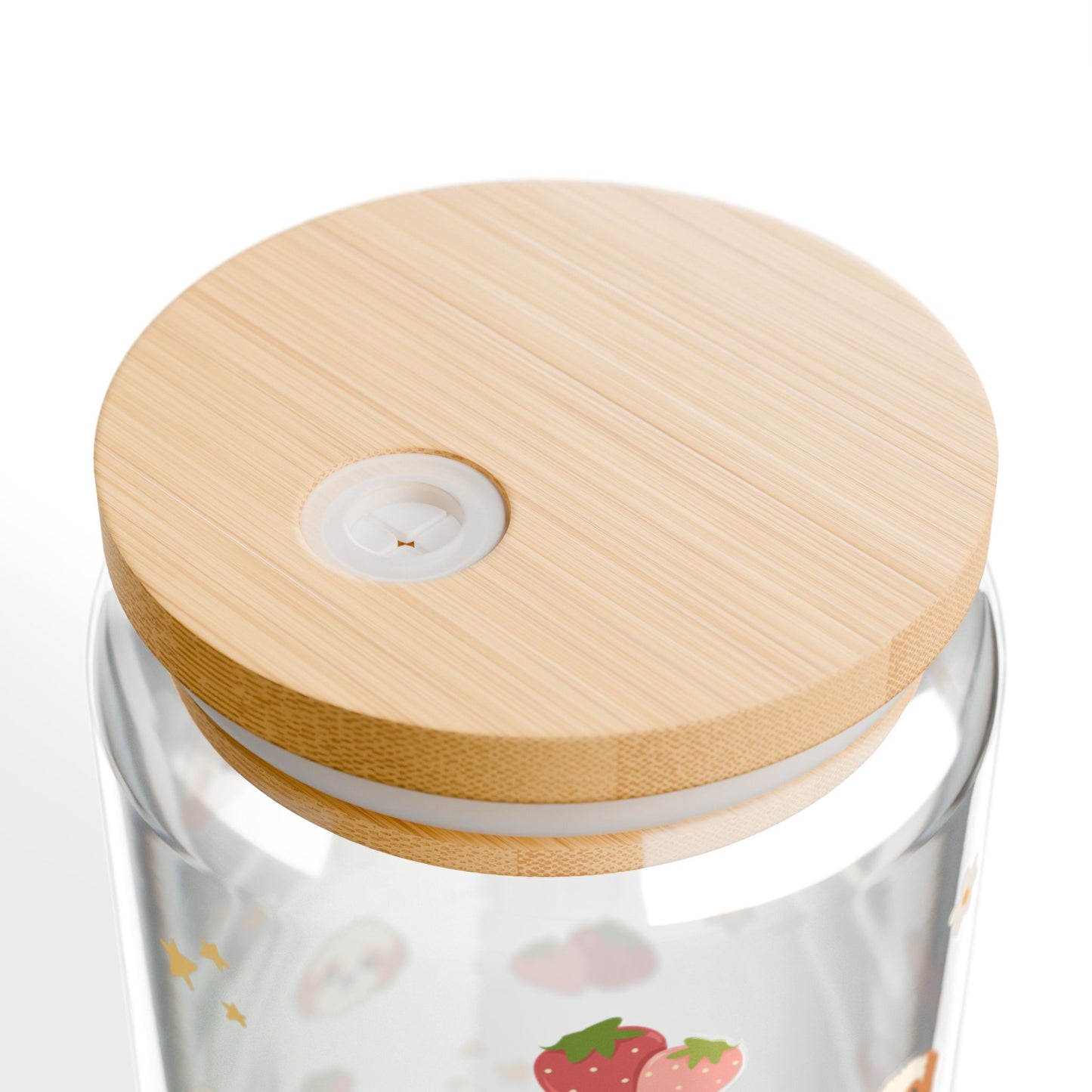 Maisie's Strawberry Delight Sipper Glass