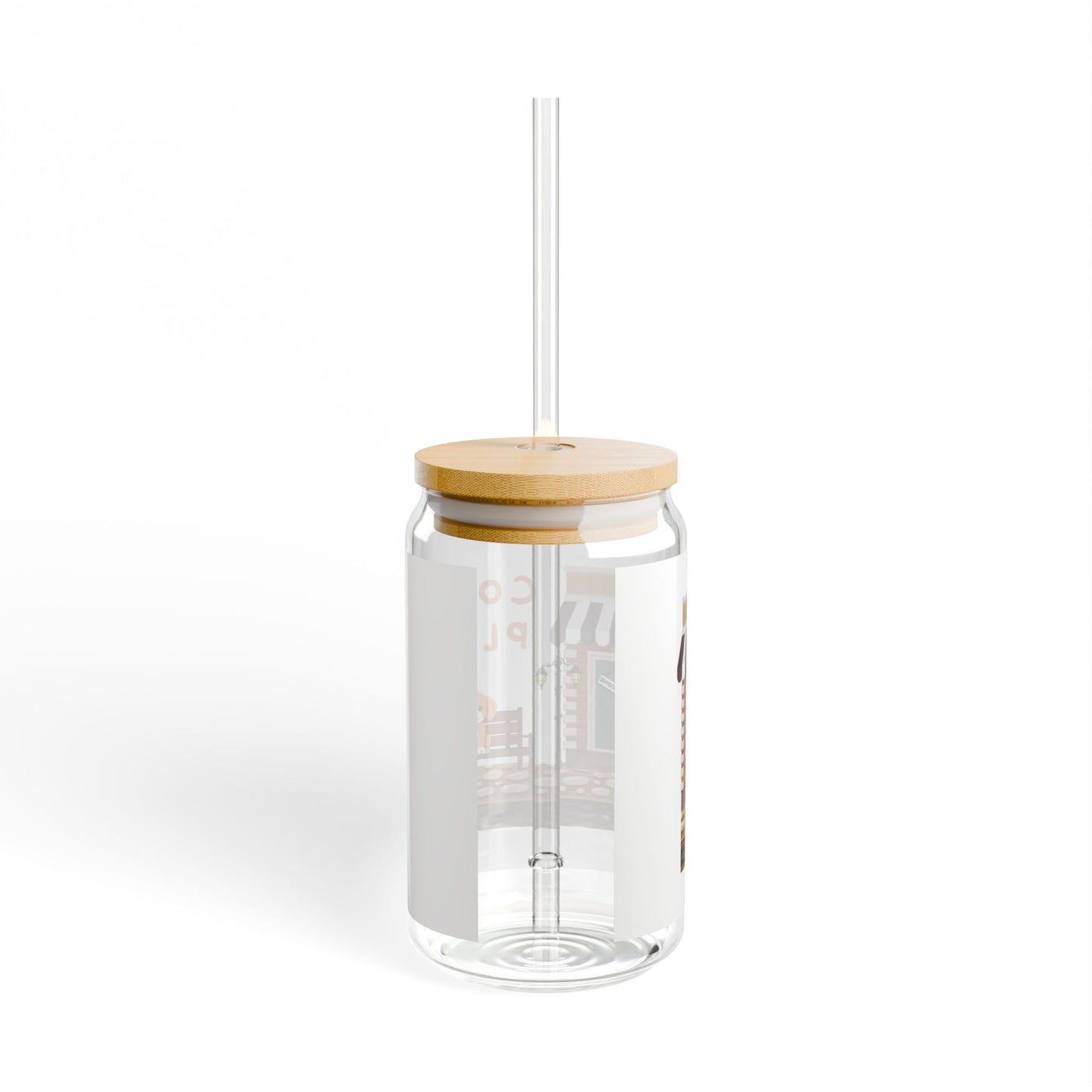 Coffee Please Cavapoo Sipper Glass