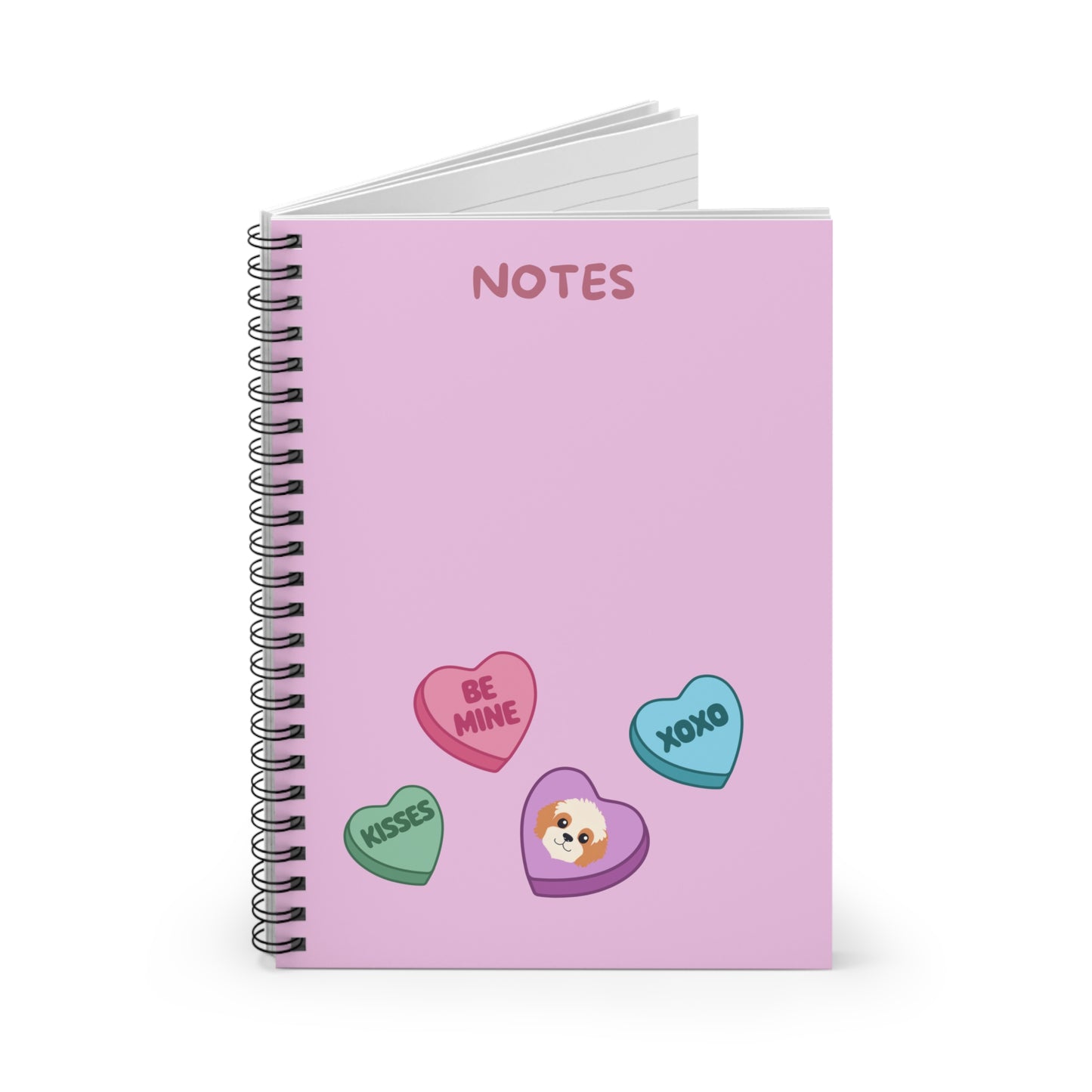 Cavapoo Kisses Spiral Notebook