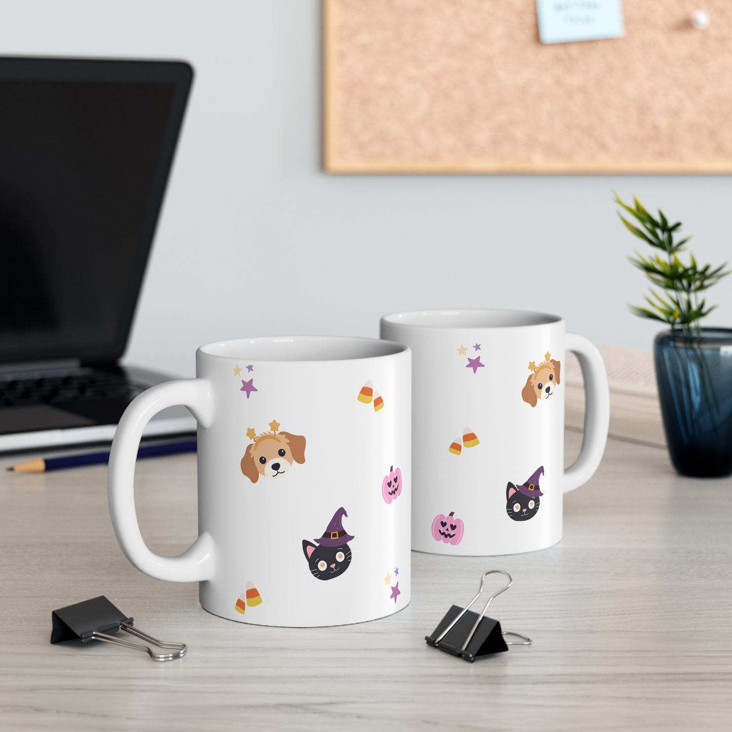 Archie & Luna's Howl-o-ween Ceramic Mug