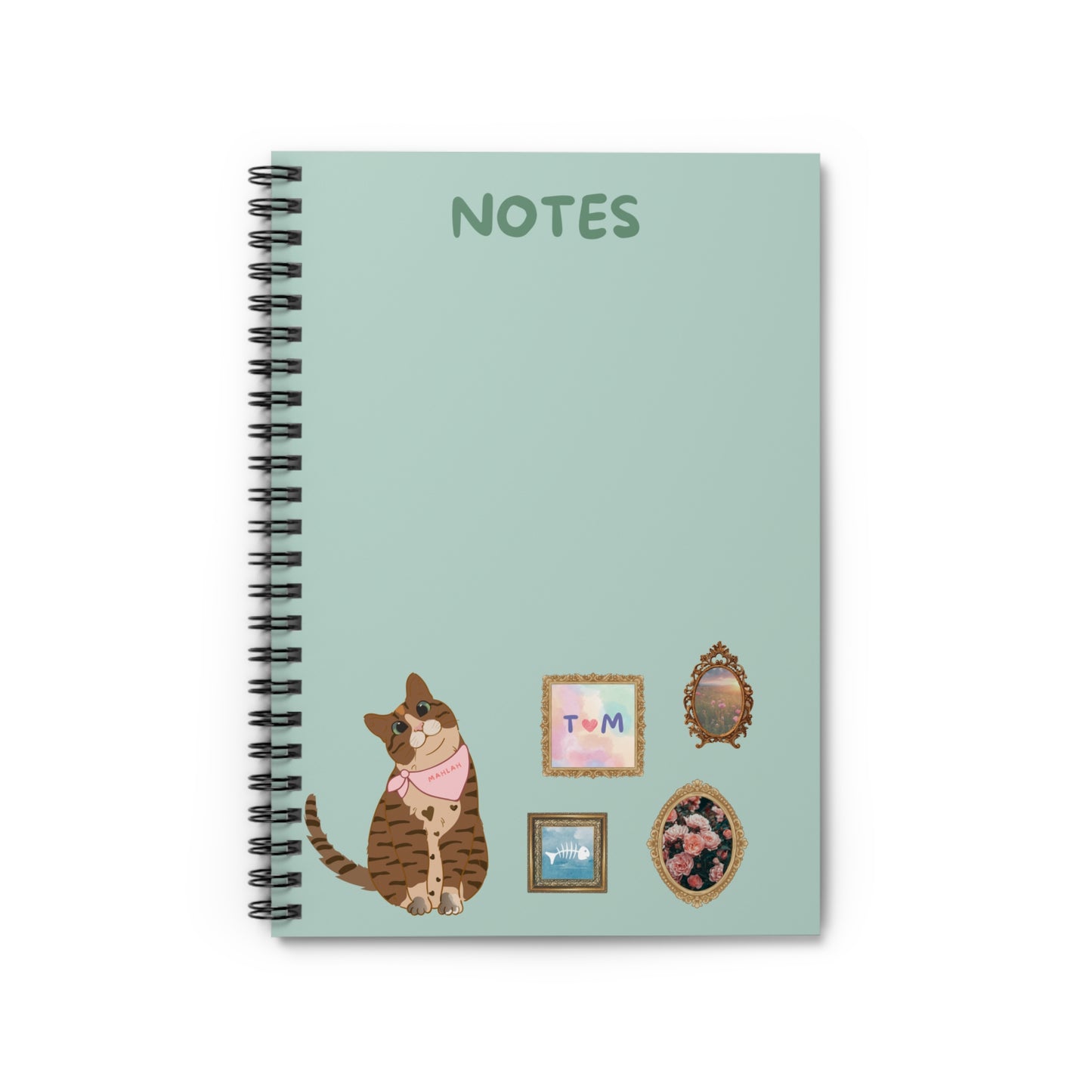 Mahlah's Wall Spiral Notebook - Ruled Line