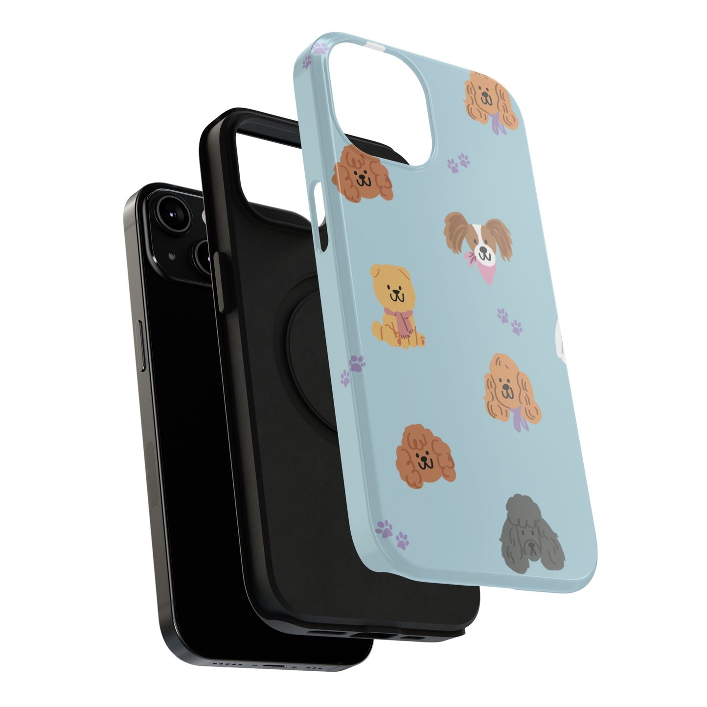 Poodle Pawty Impact-Resistant Case