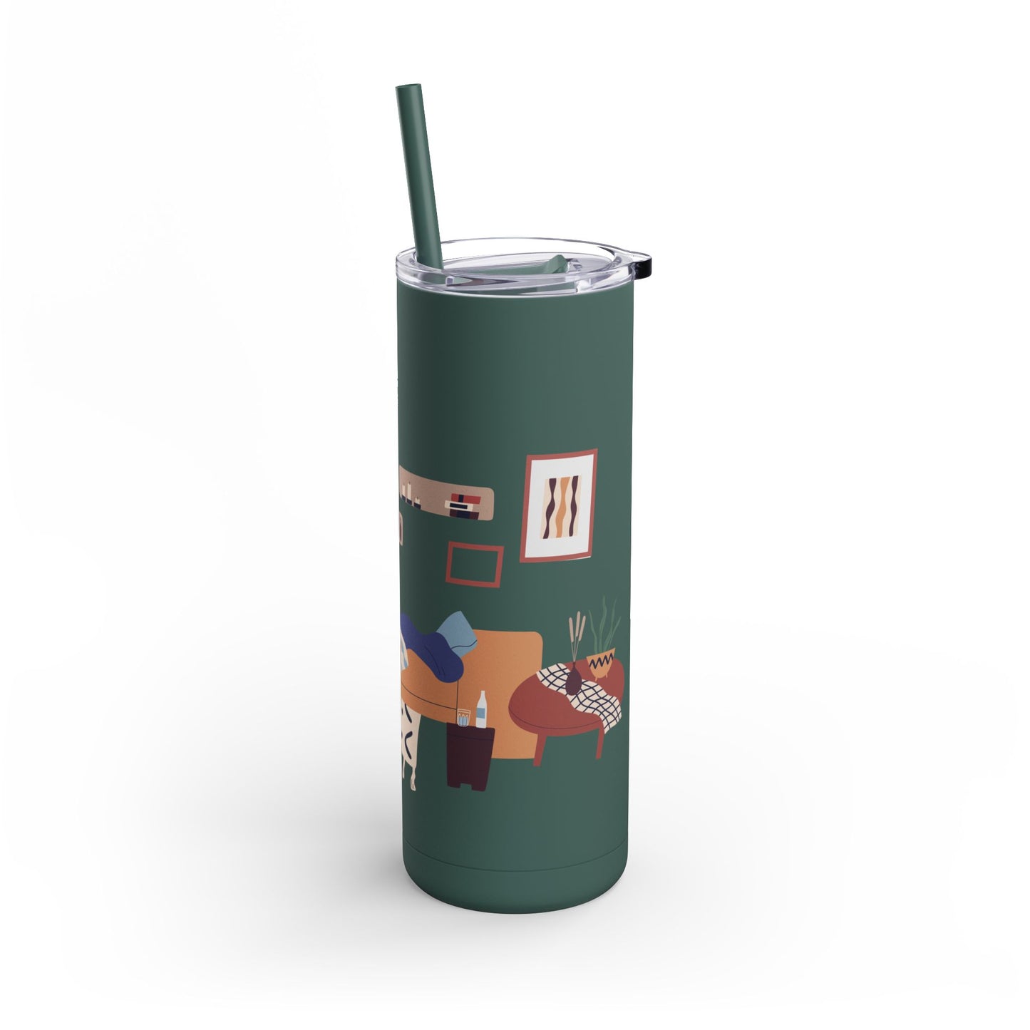 Cozy Pup Skinny Matte Tumbler