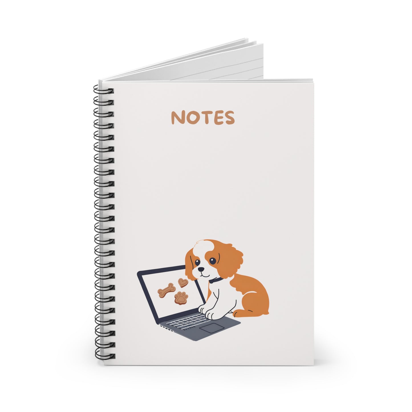 Ruff Day At Work Spiral Notebook