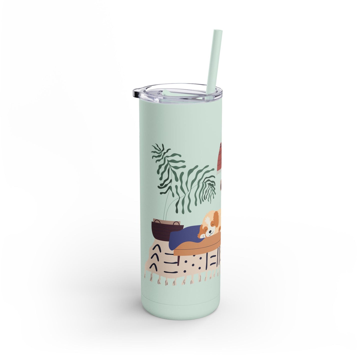 Cozy Pup Skinny Matte Tumbler
