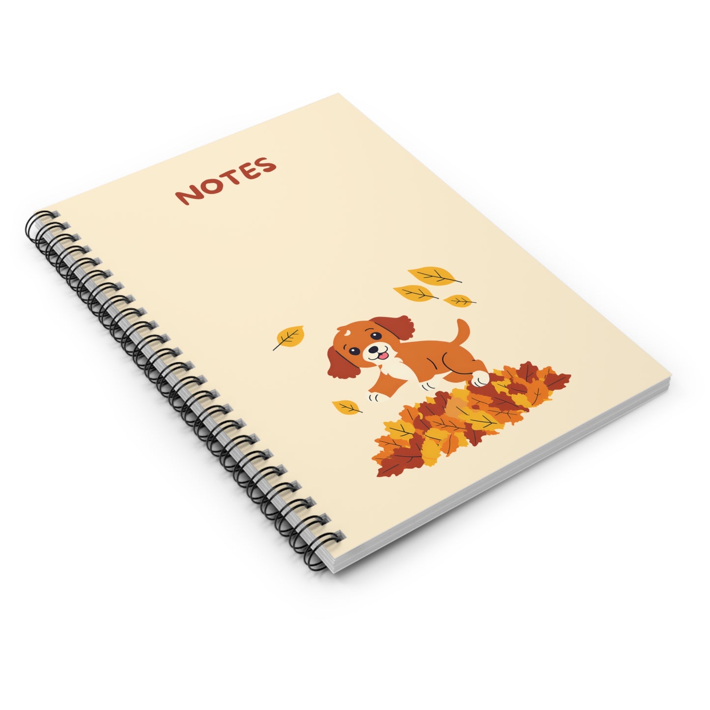 Fall Leaves Spiral Notebook