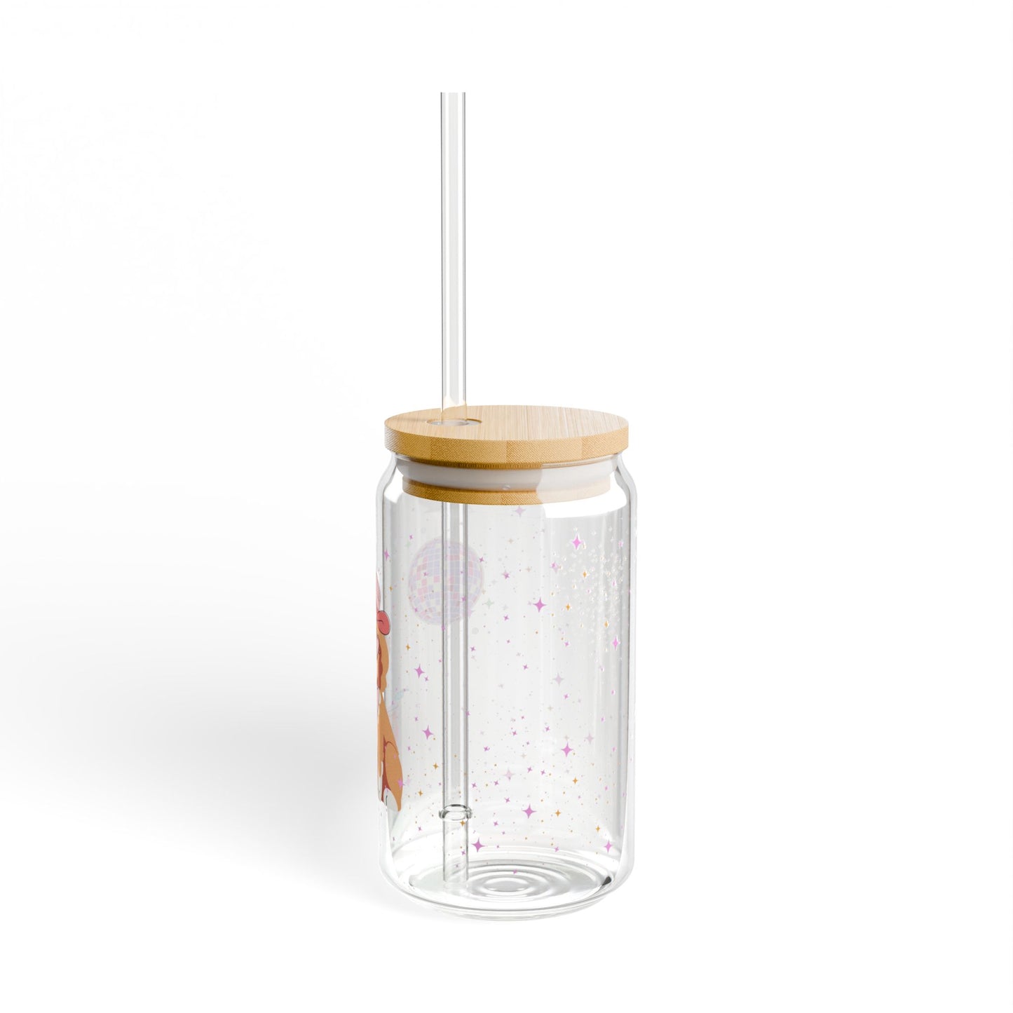 Let's Go Girls Sipper Glass