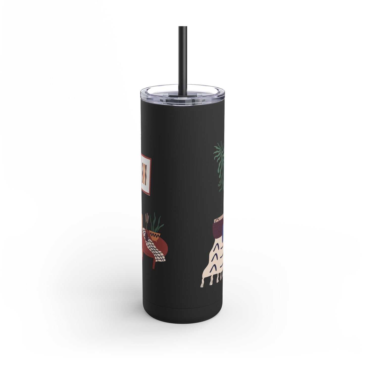 Cozy Pup Skinny Matte Tumbler