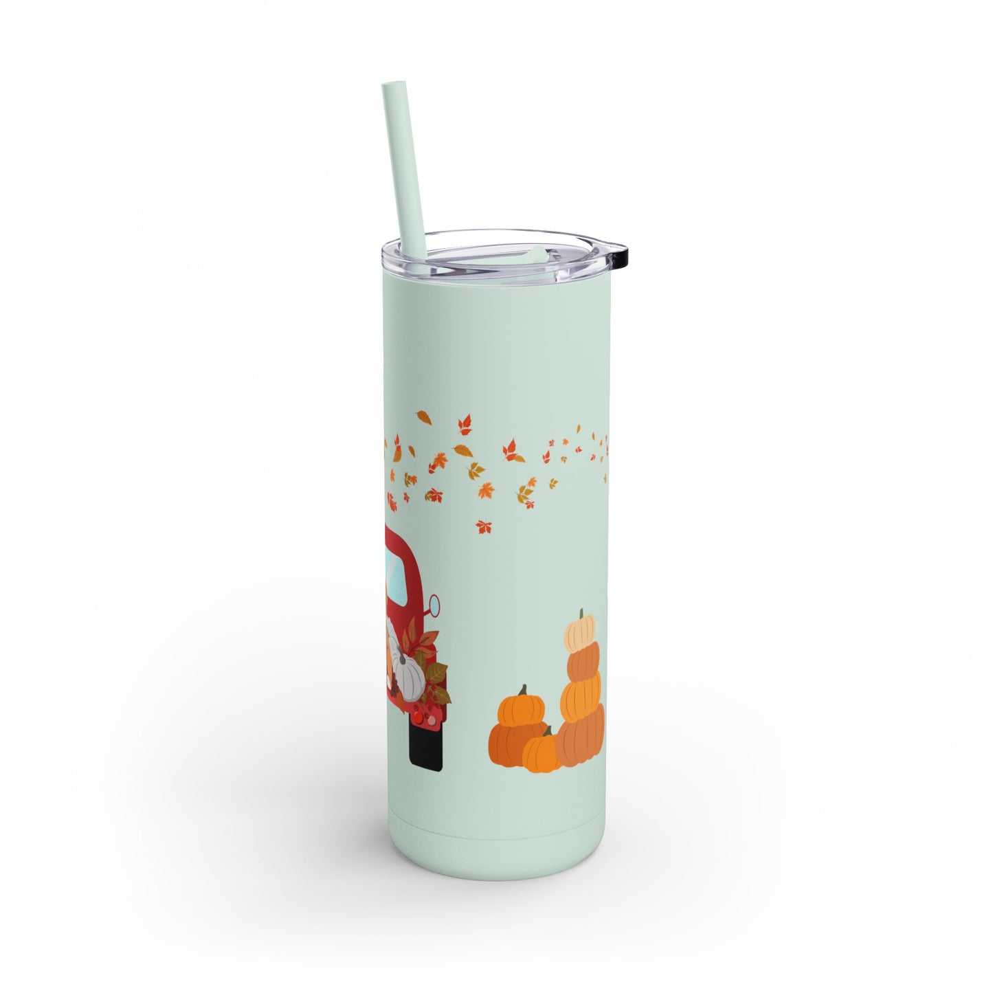 Pumpkin Season Skinny Matte Tumbler