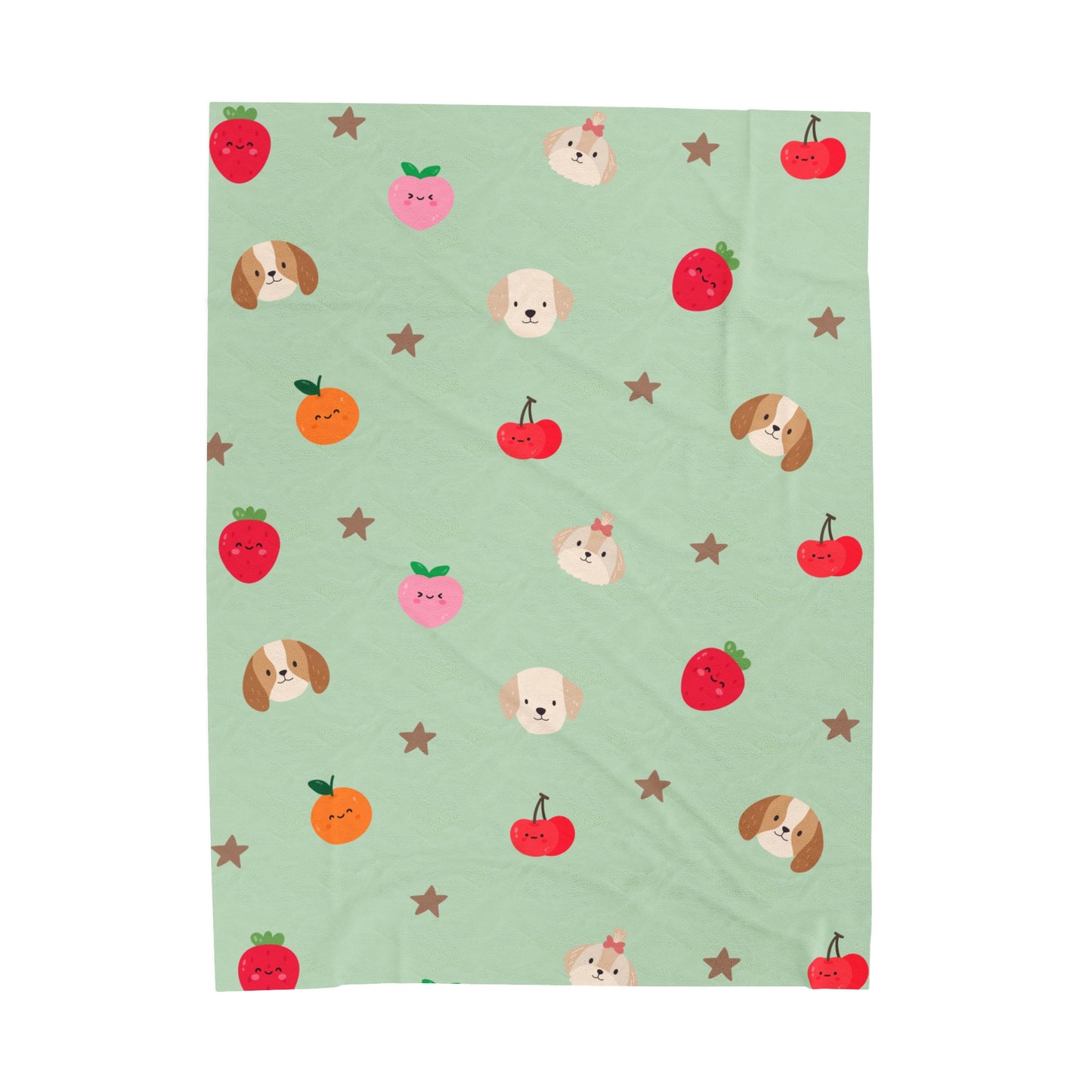 Puppy Chow Plush Blanket
