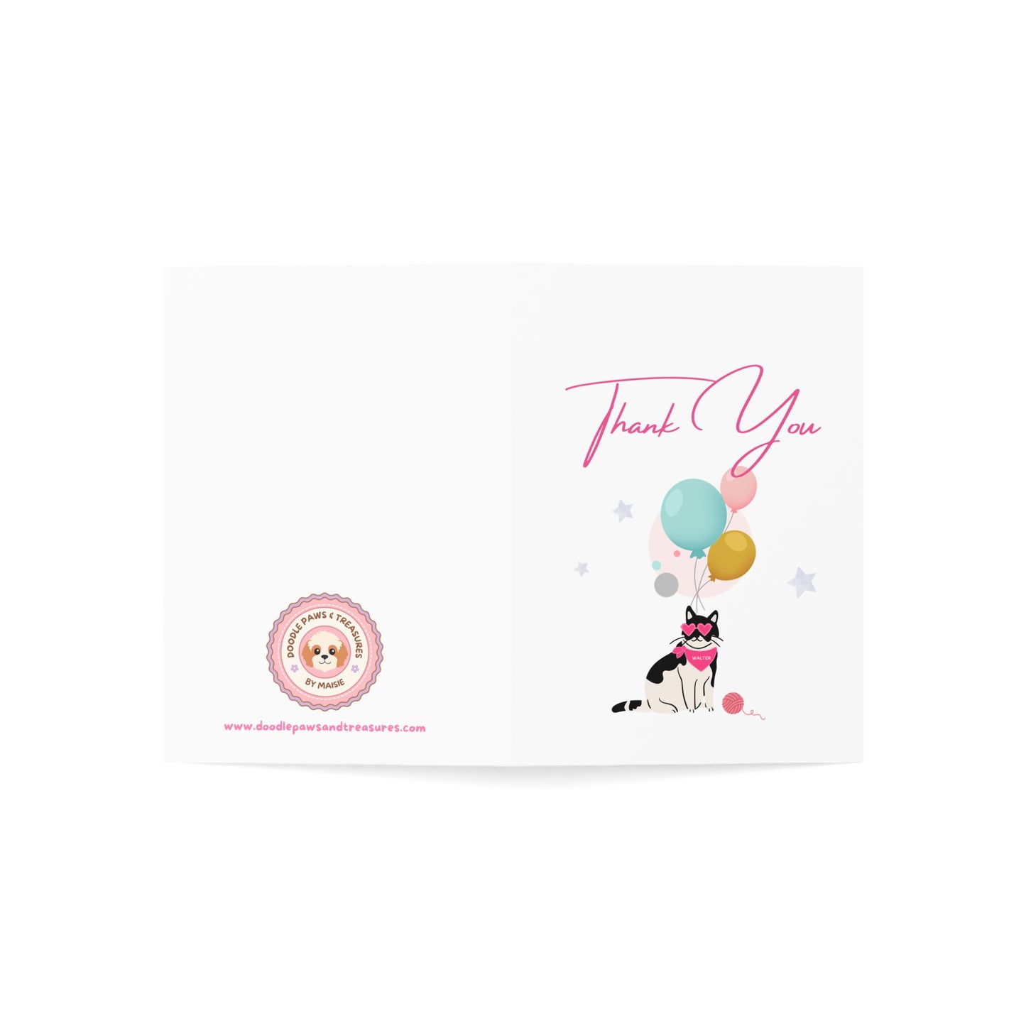 Walter's Thank You Greeting Cards