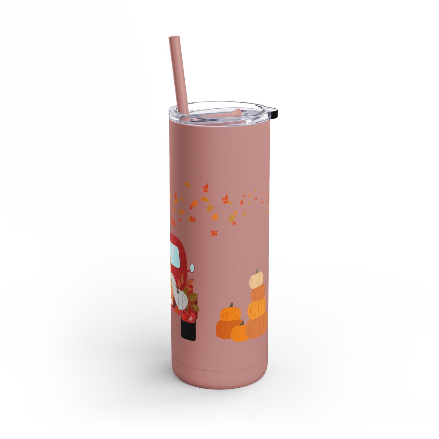 Pumpkin Season Skinny Matte Tumbler