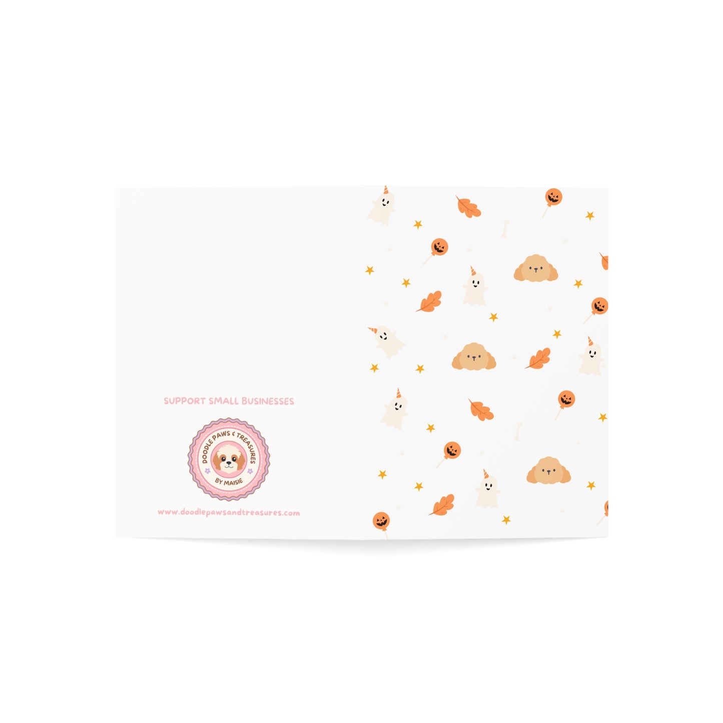 A Very Poodle Halloween Greeting Cards