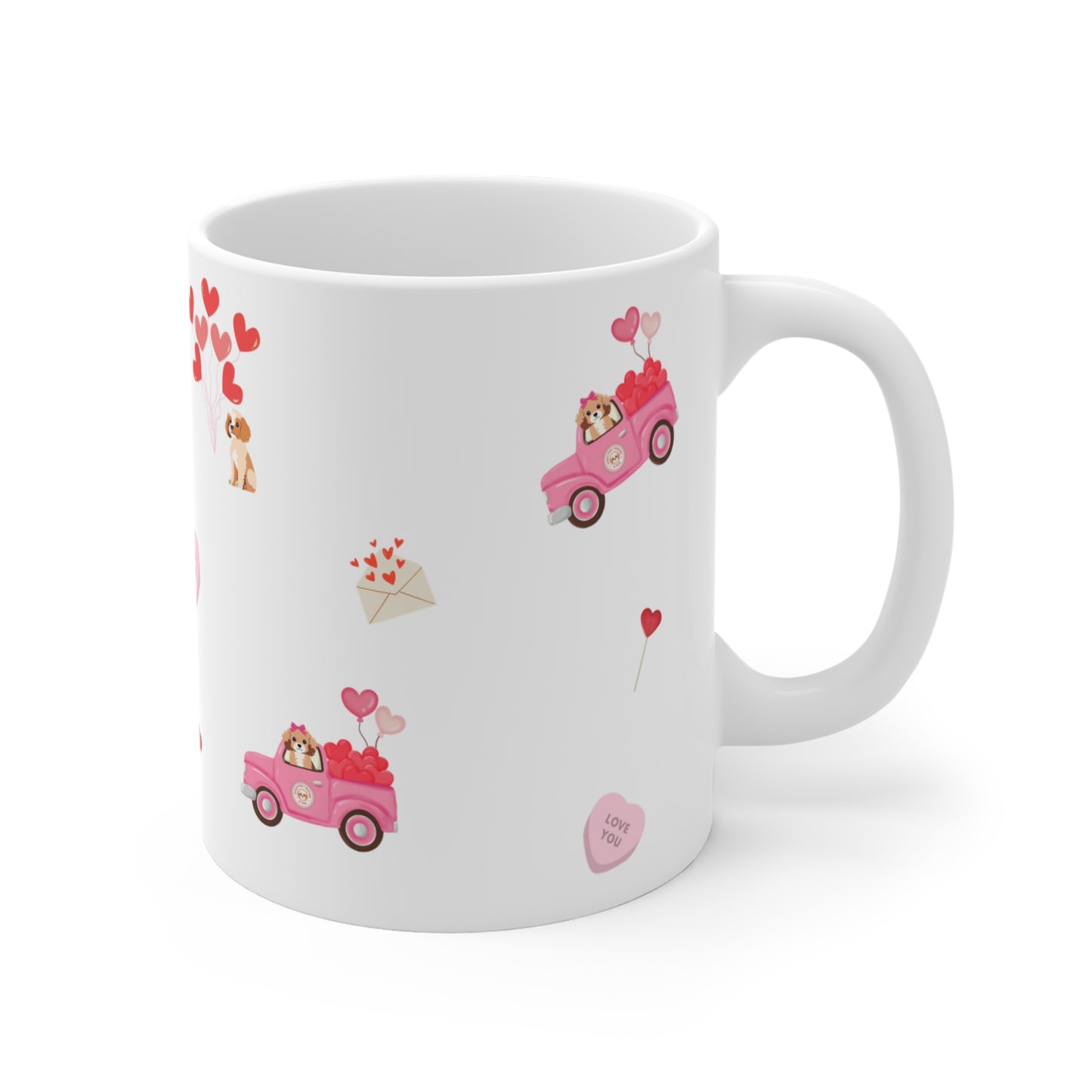 Doodle Be Mine Ceramic Mug