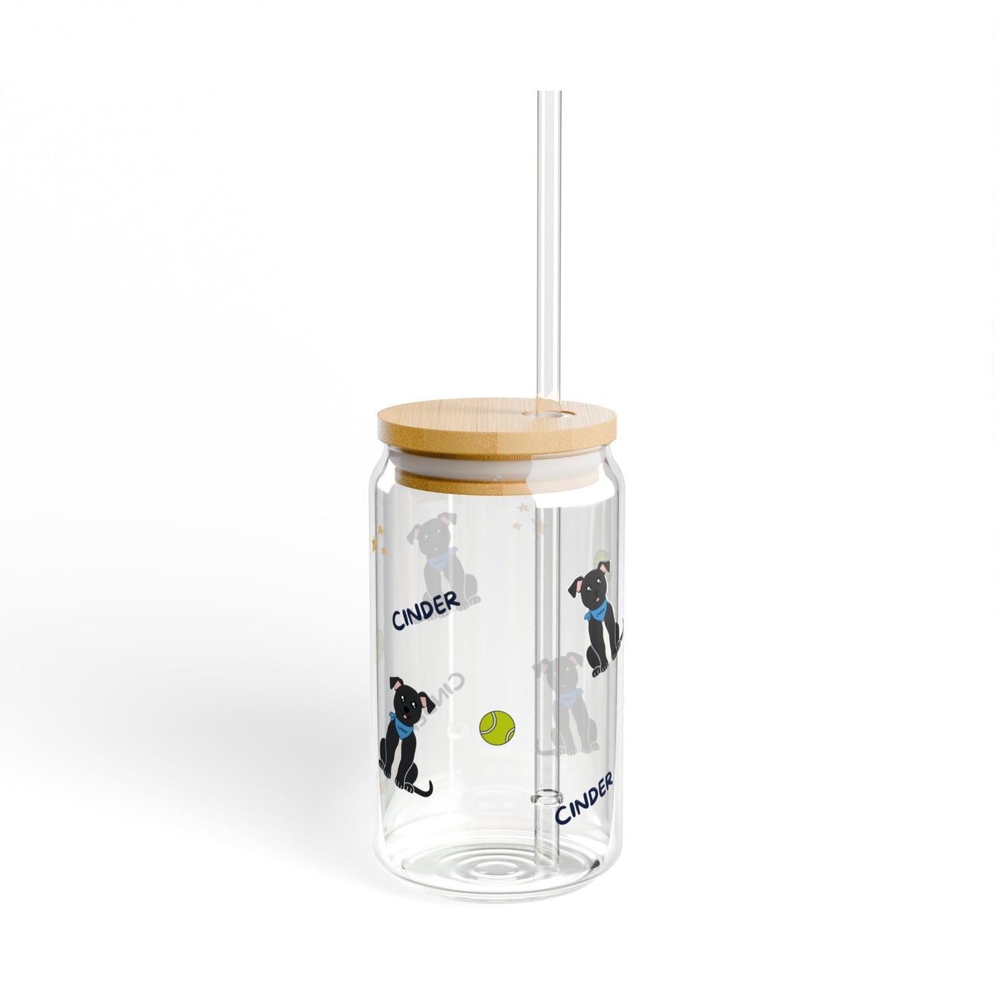 Cinder's Sipper Glass
