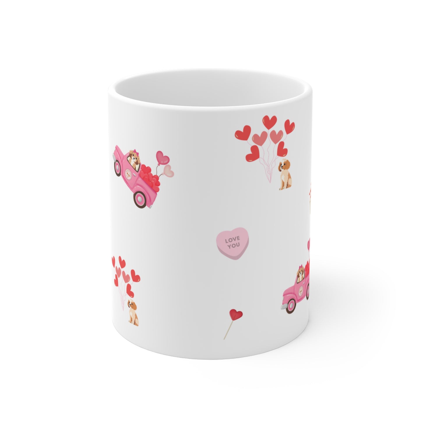 Doodle Be Mine Ceramic Mug
