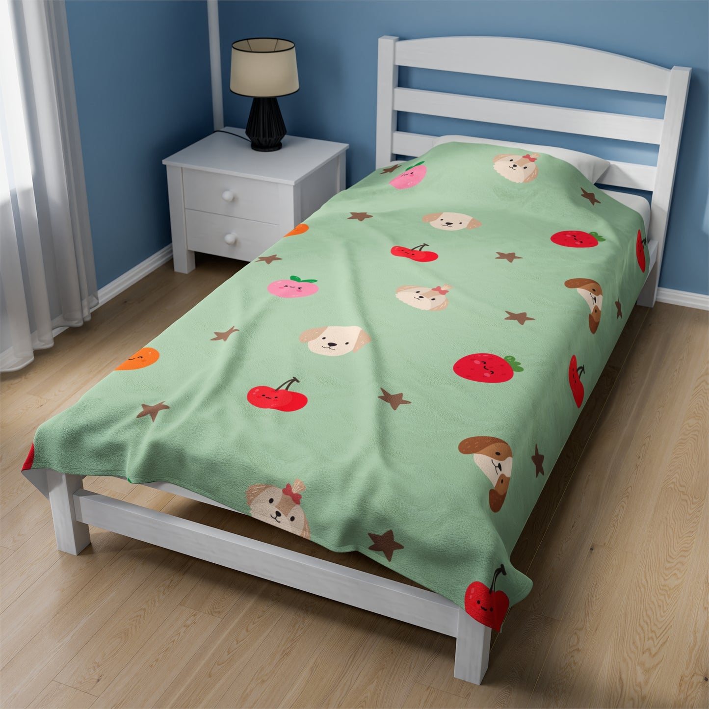 Puppy Chow Plush Blanket