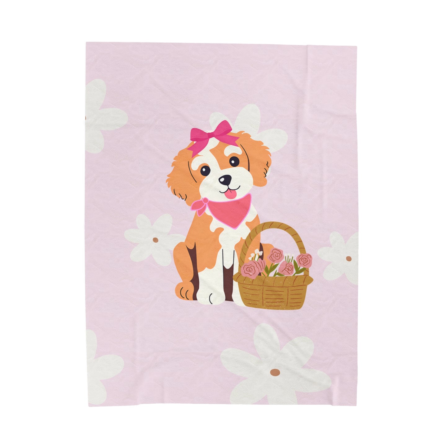 Flower Power Plush Blanket