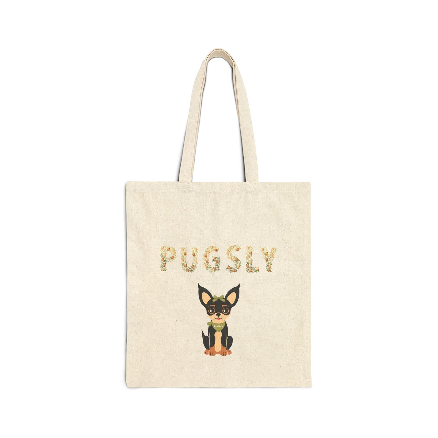 Pugsly's Canvas Tote Bag