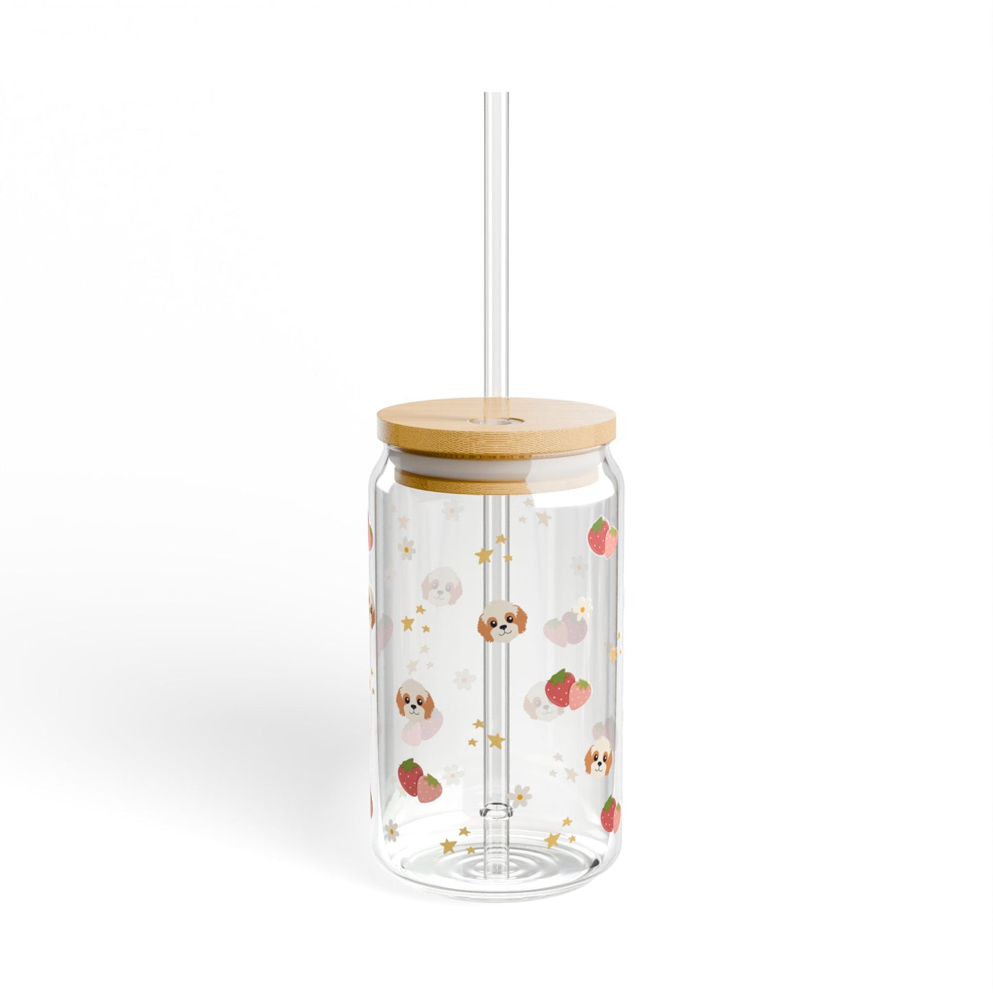 Maisie's Strawberry Delight Sipper Glass