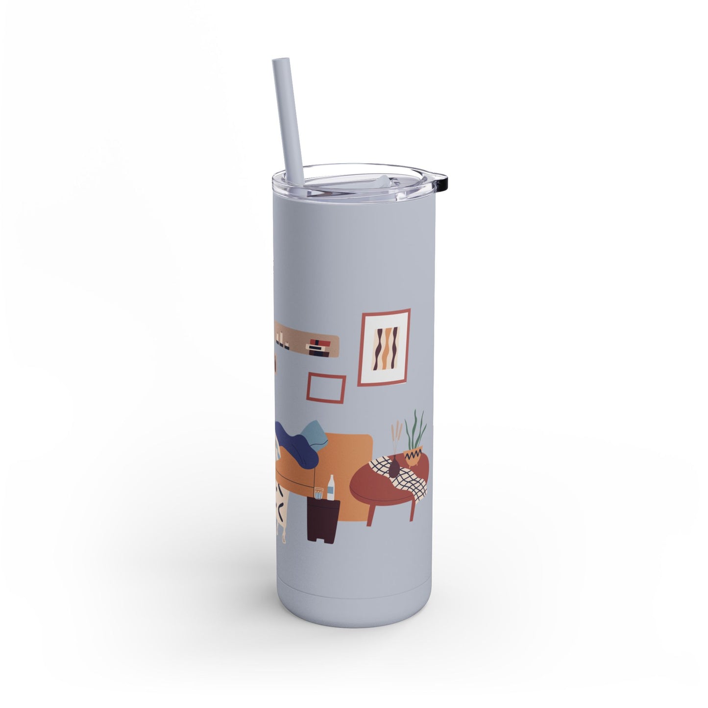 Cozy Pup Skinny Matte Tumbler