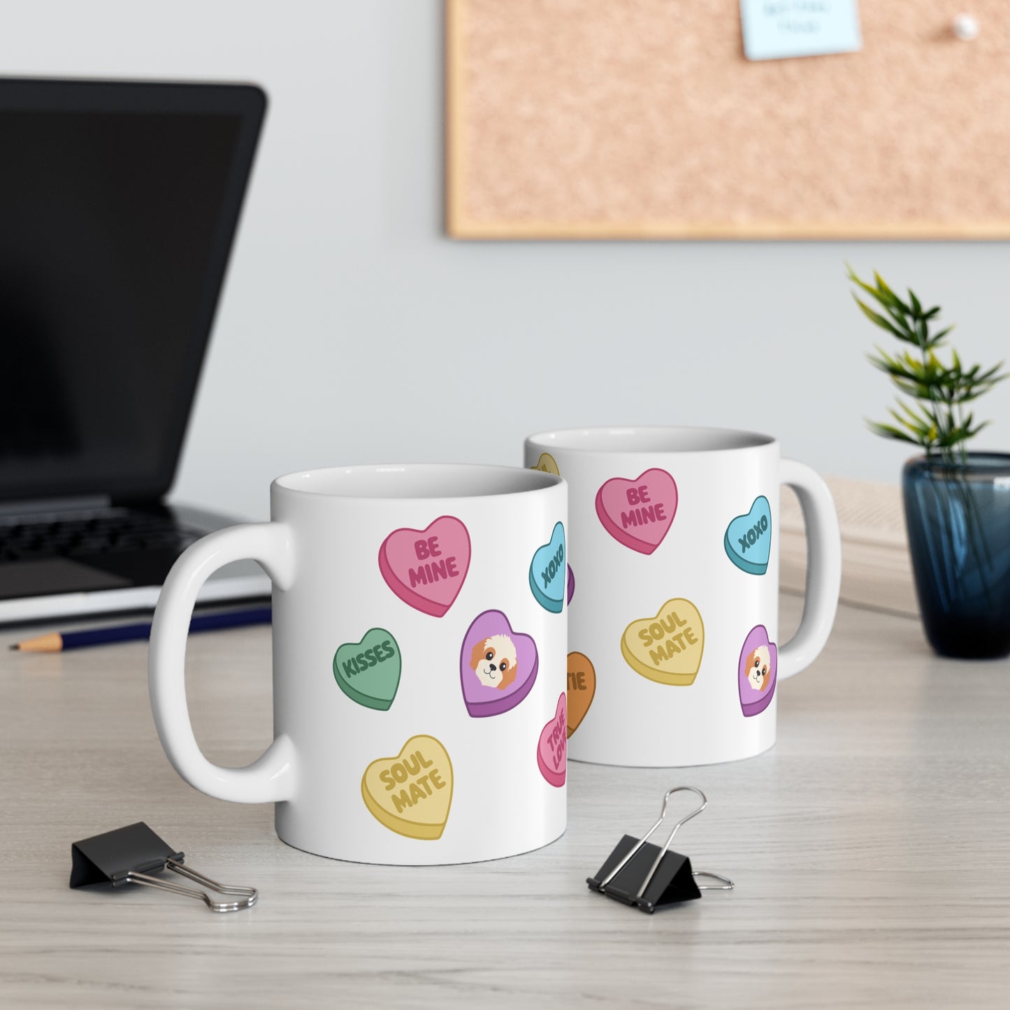 Cavapoo Kisses Ceramic Mug