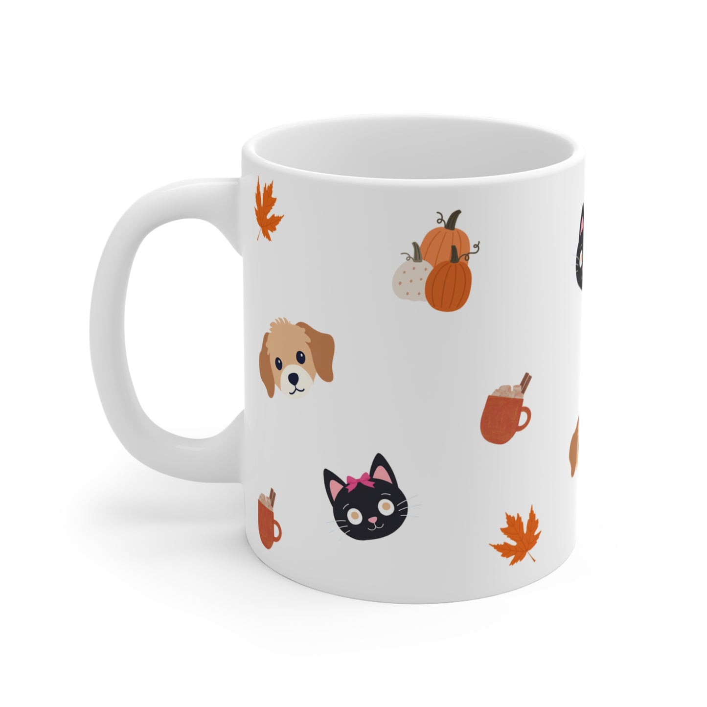 Archie & Luna's Fall Ceramic Mug