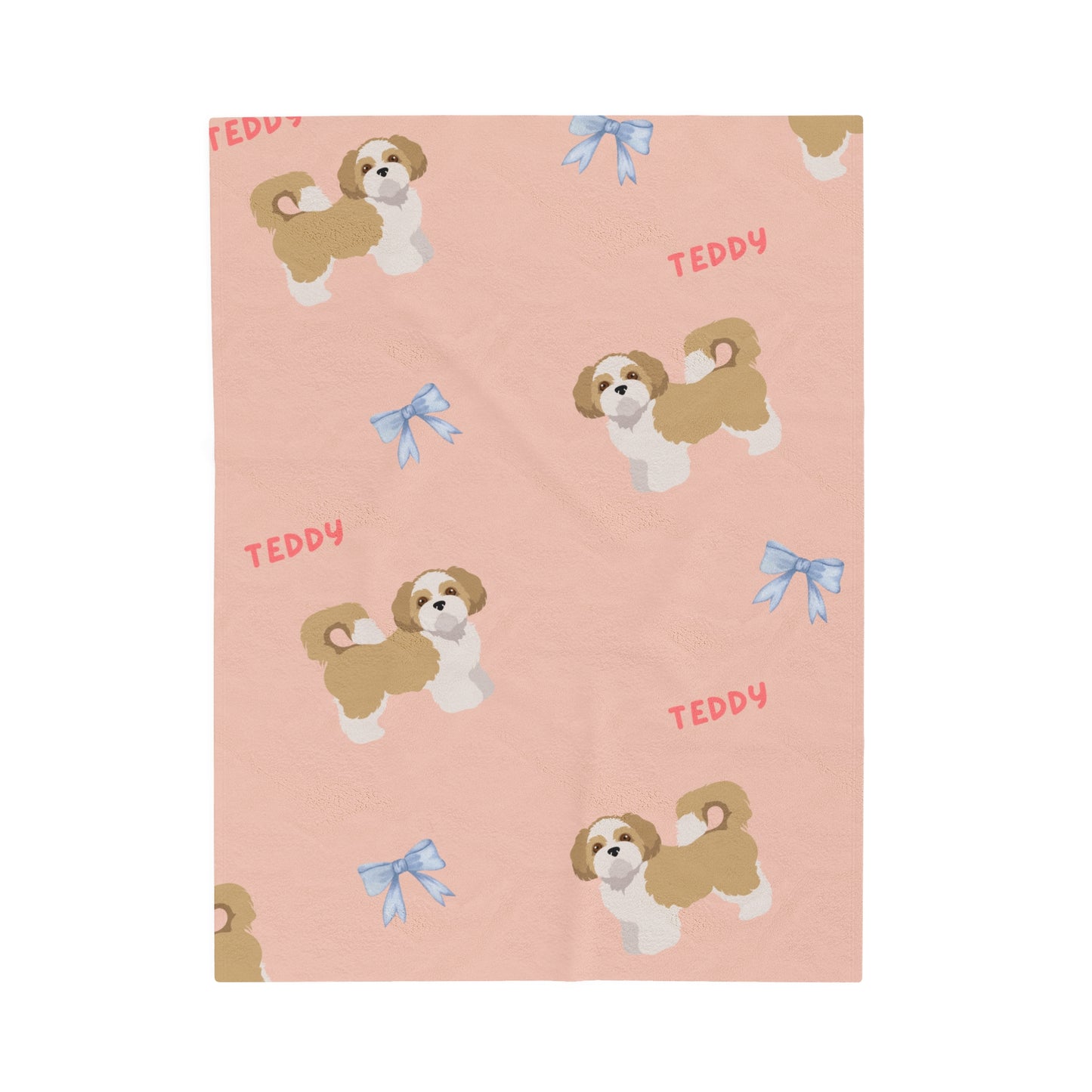 Teddy's Velveteen Plush Blanket