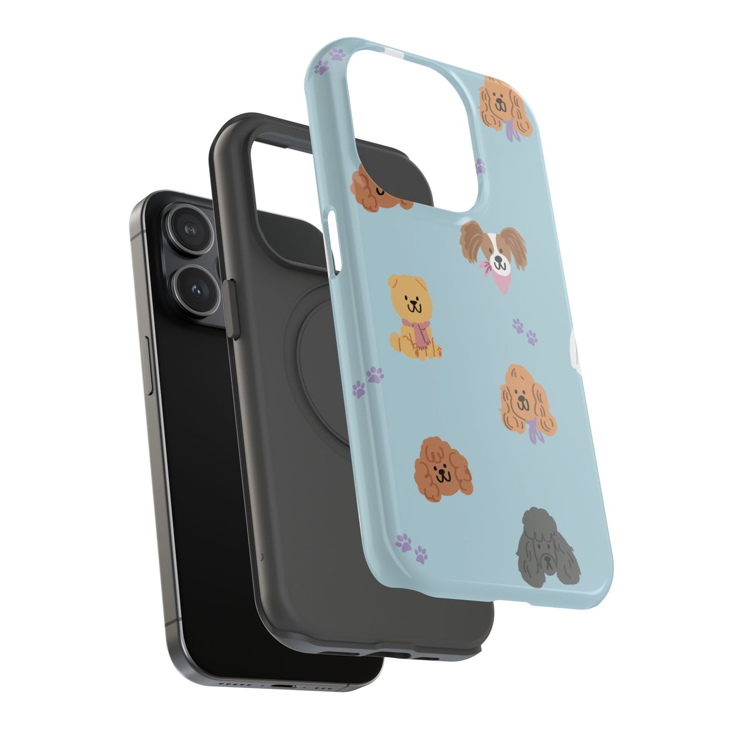 Poodle Pawty Impact-Resistant Case