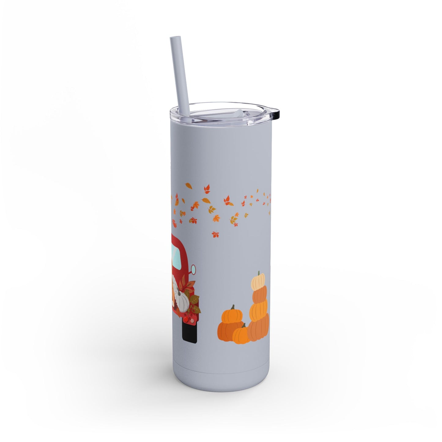 Pumpkin Season Skinny Matte Tumbler