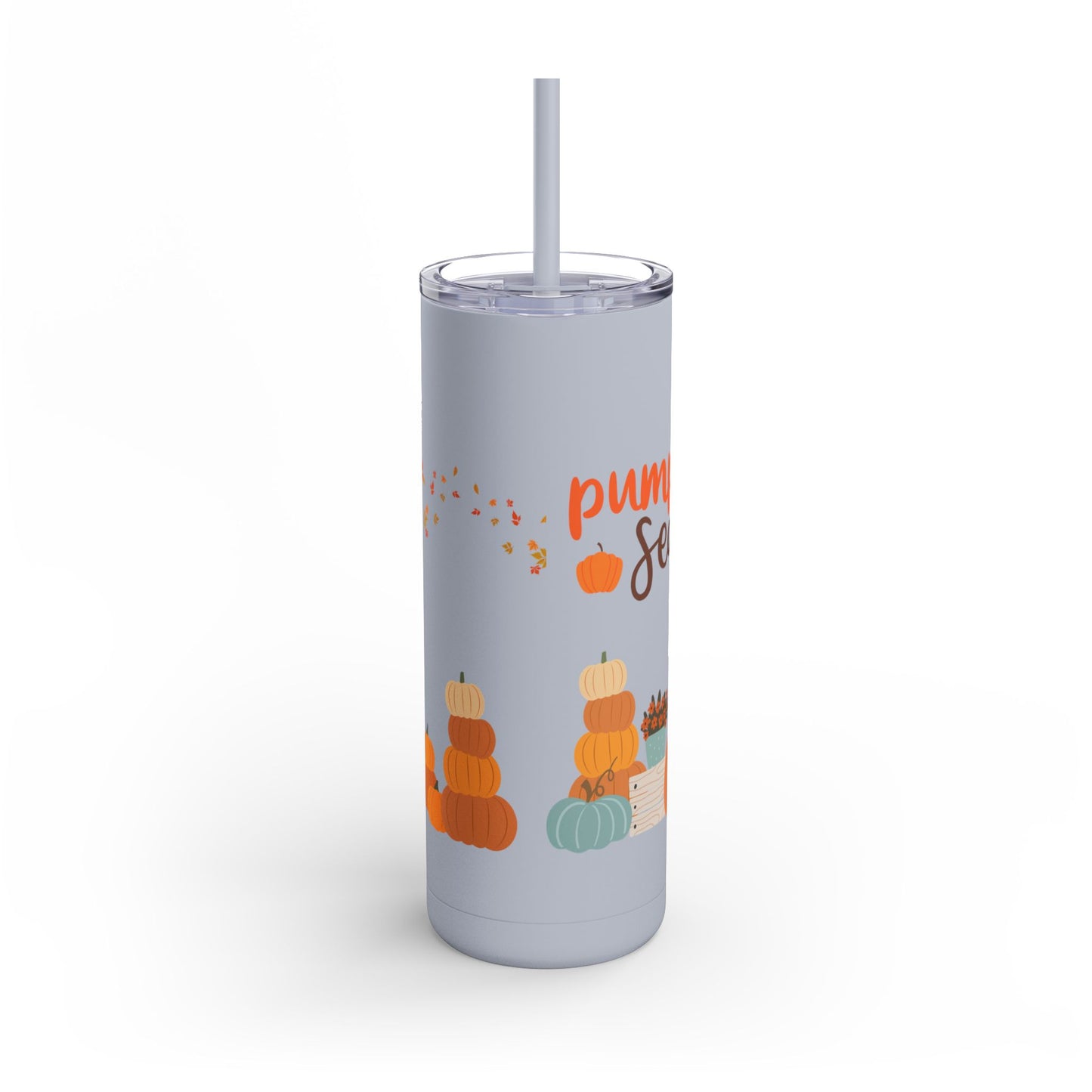 Pumpkin Season Skinny Matte Tumbler