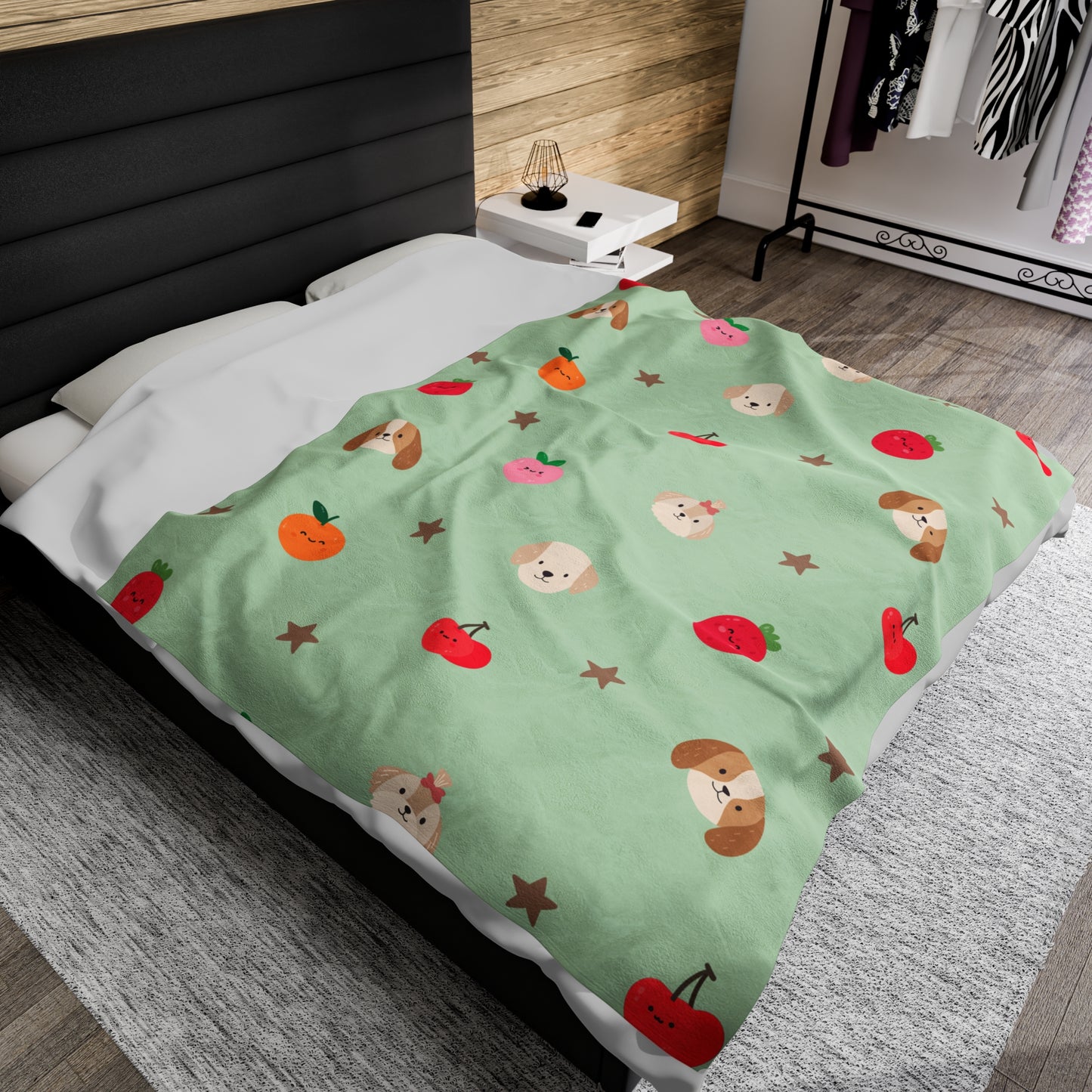 Puppy Chow Plush Blanket