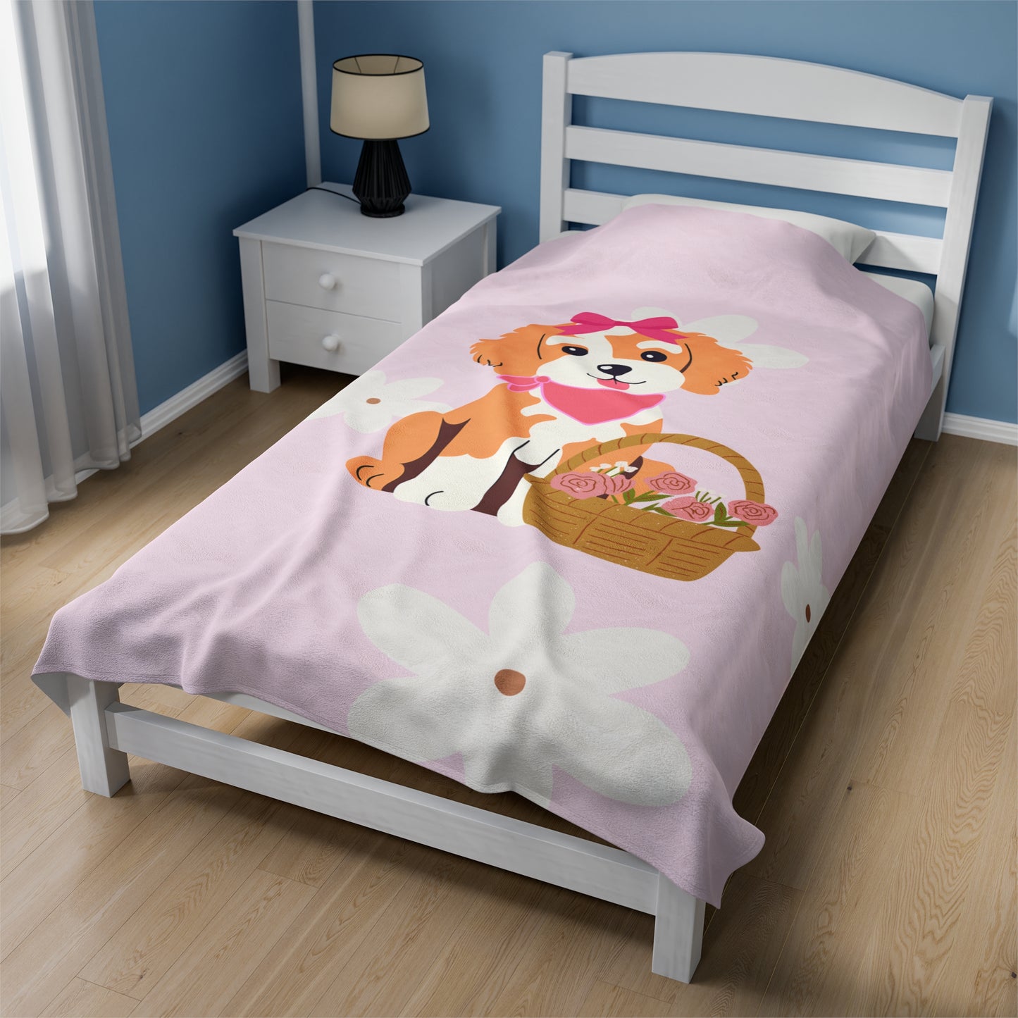 Flower Power Plush Blanket