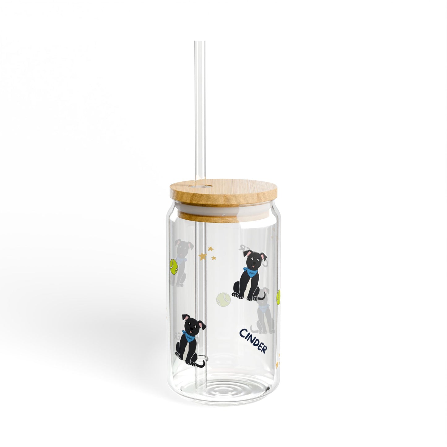 Cinder's Sipper Glass
