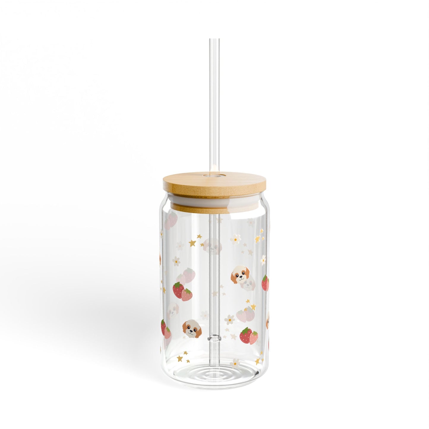 Maisie's Strawberry Delight Sipper Glass