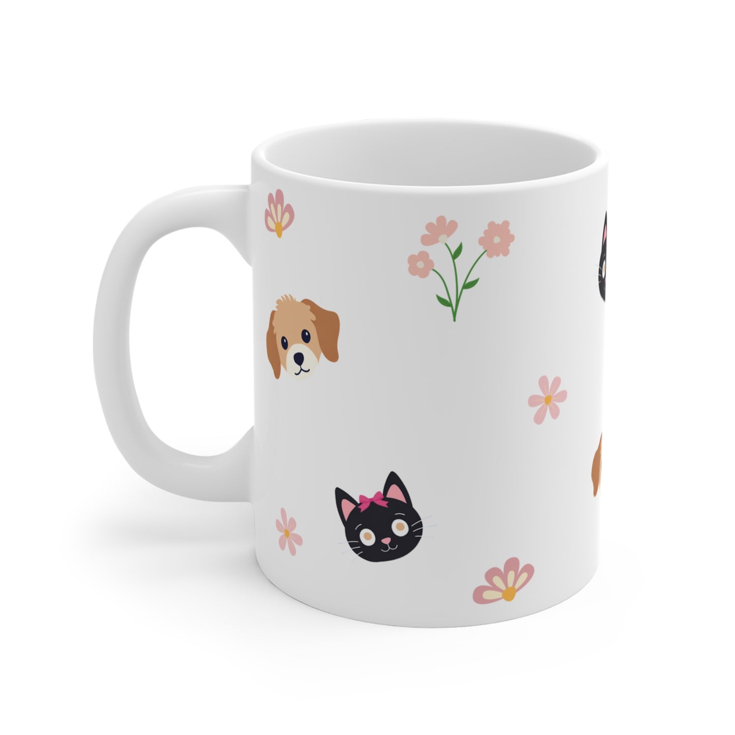 Archie & Luna's Flower Ceramic Mug