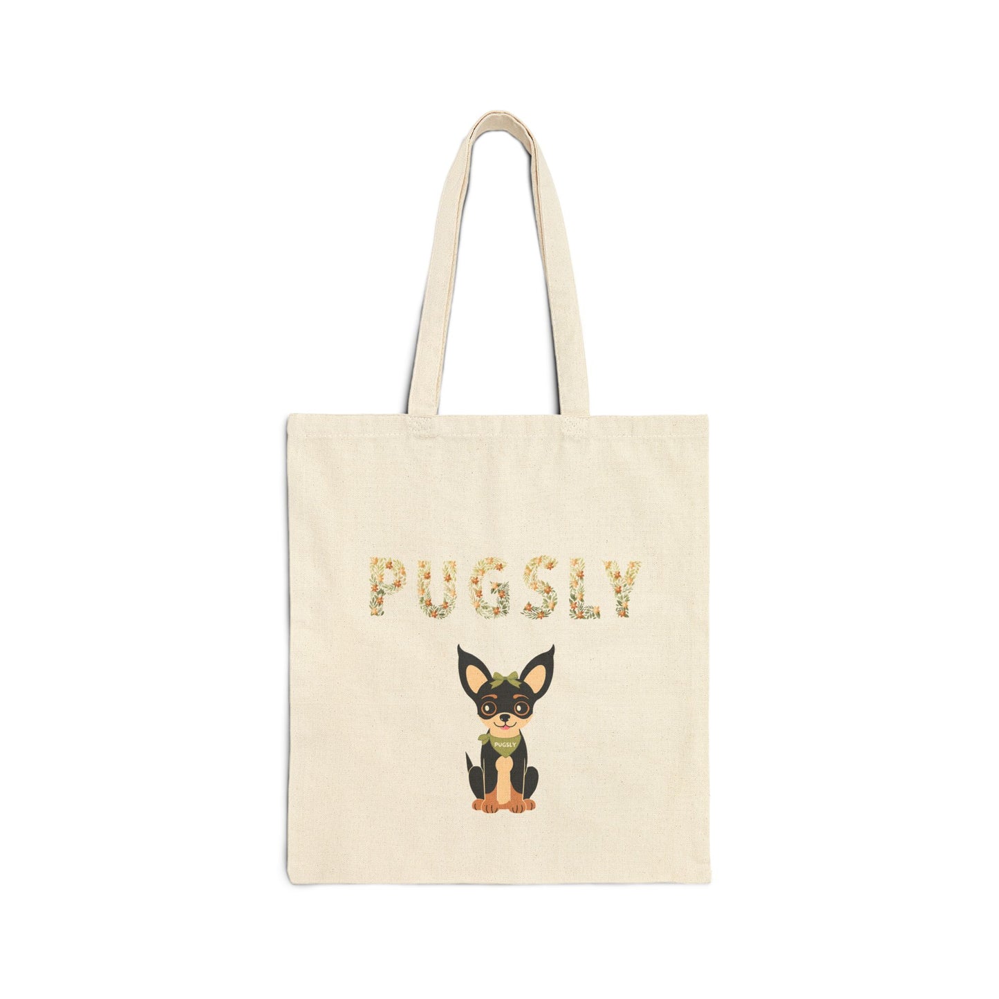 Pugsly's Canvas Tote Bag